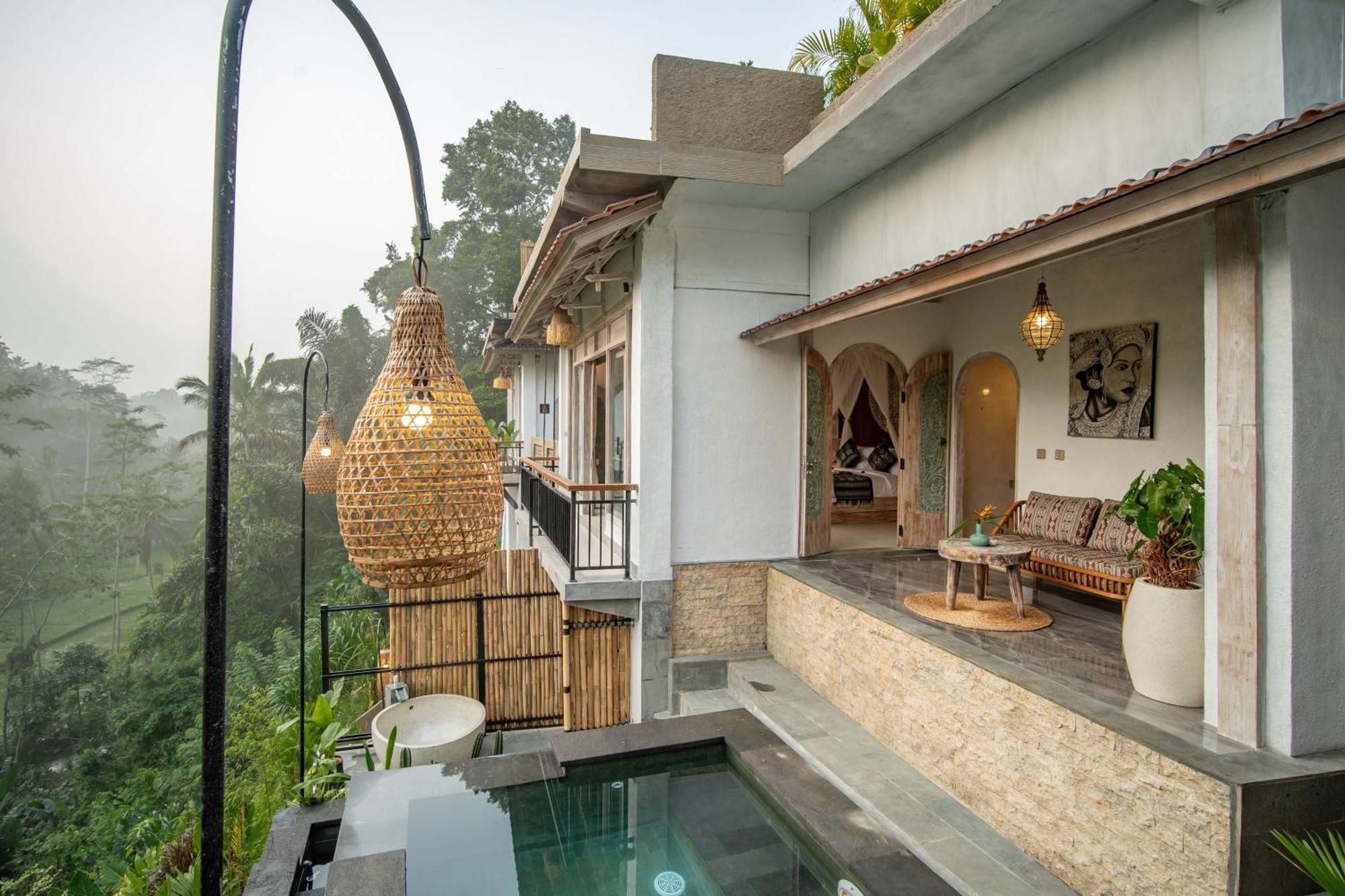 Legong Sebatu Villa ウブド エクステリア 写真