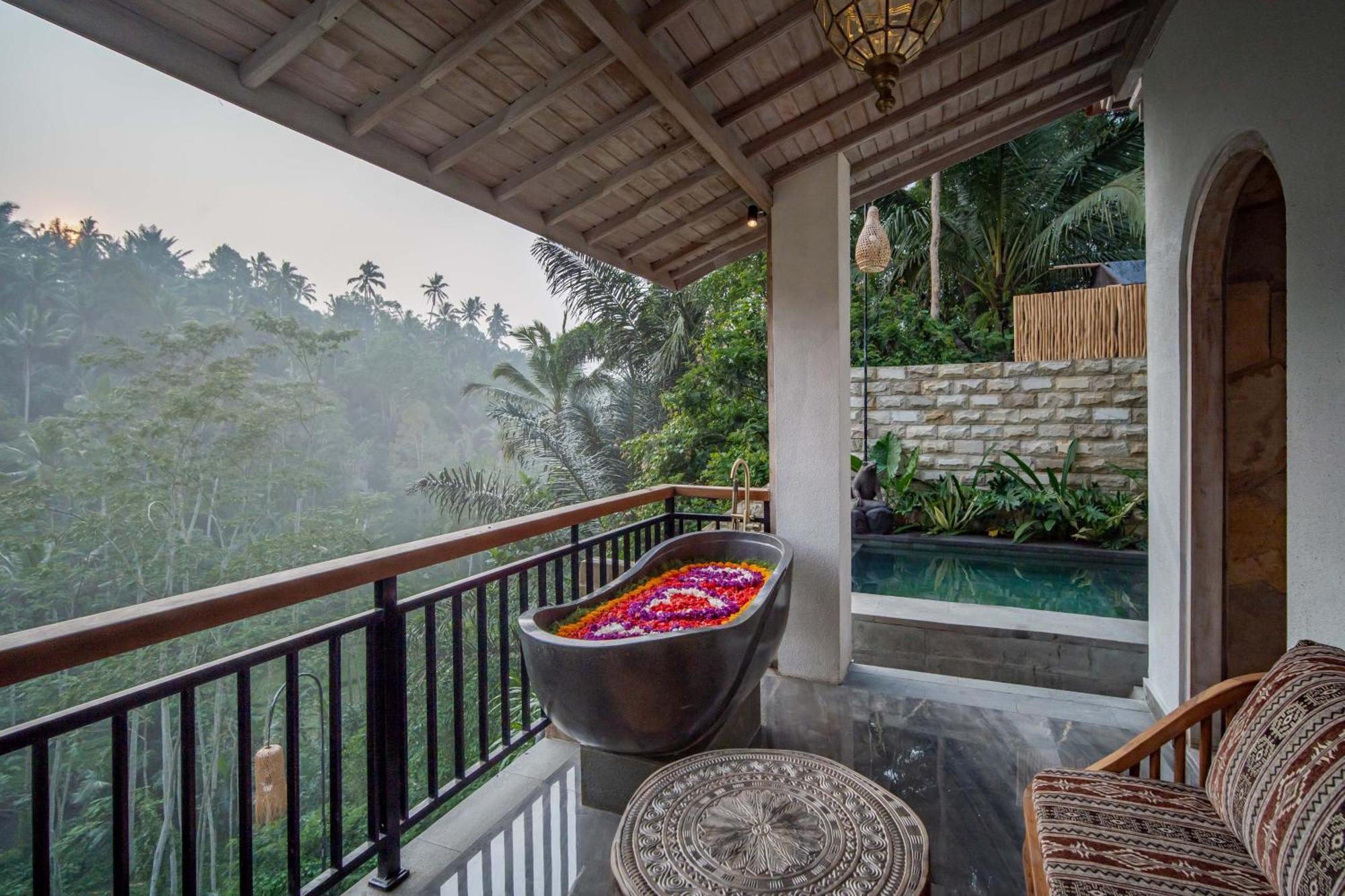 Legong Sebatu Villa ウブド エクステリア 写真
