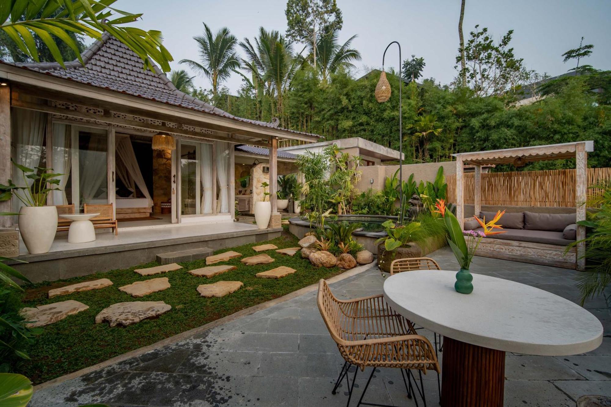 Legong Sebatu Villa ウブド エクステリア 写真