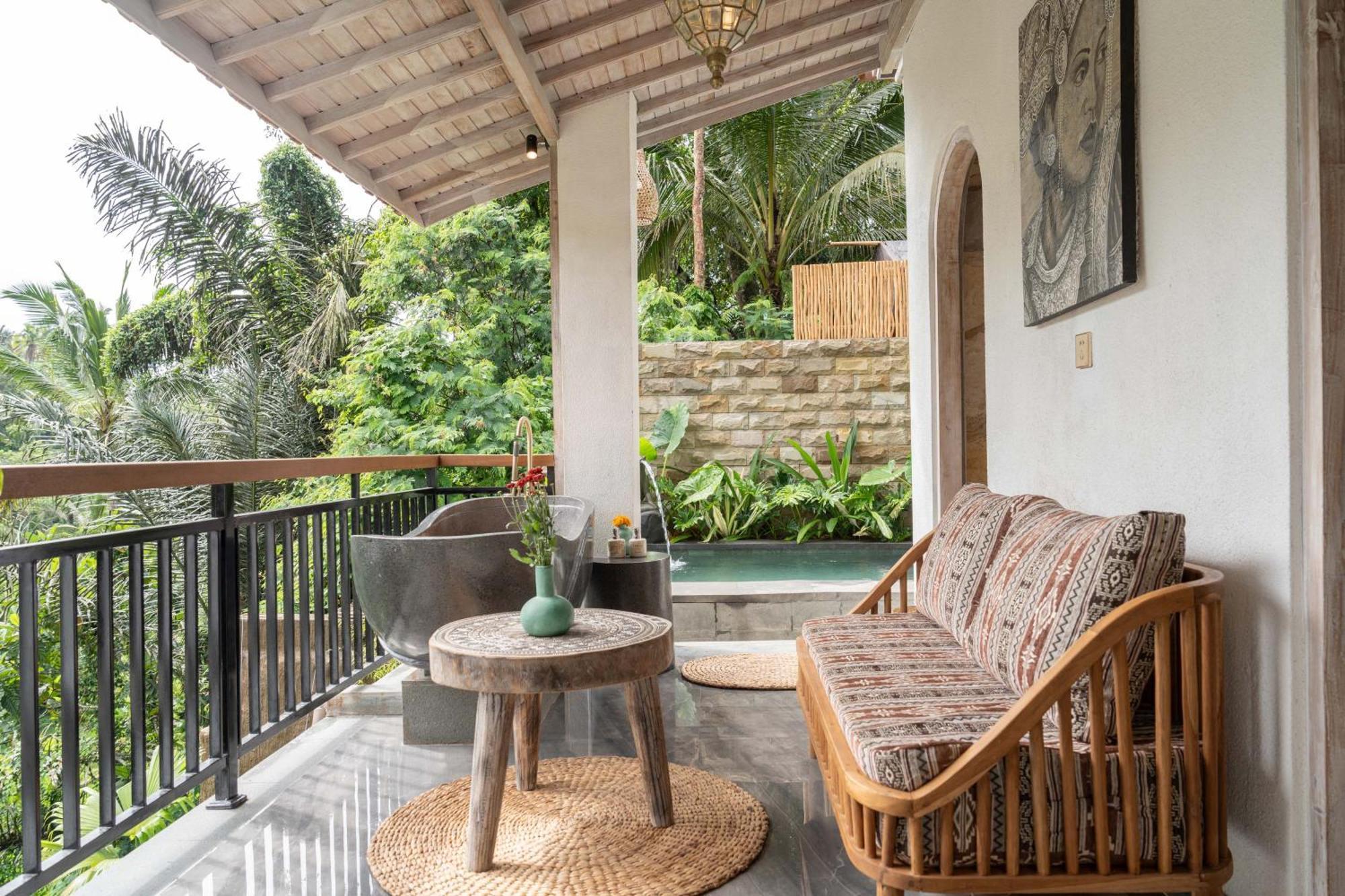 Legong Sebatu Villa ウブド エクステリア 写真