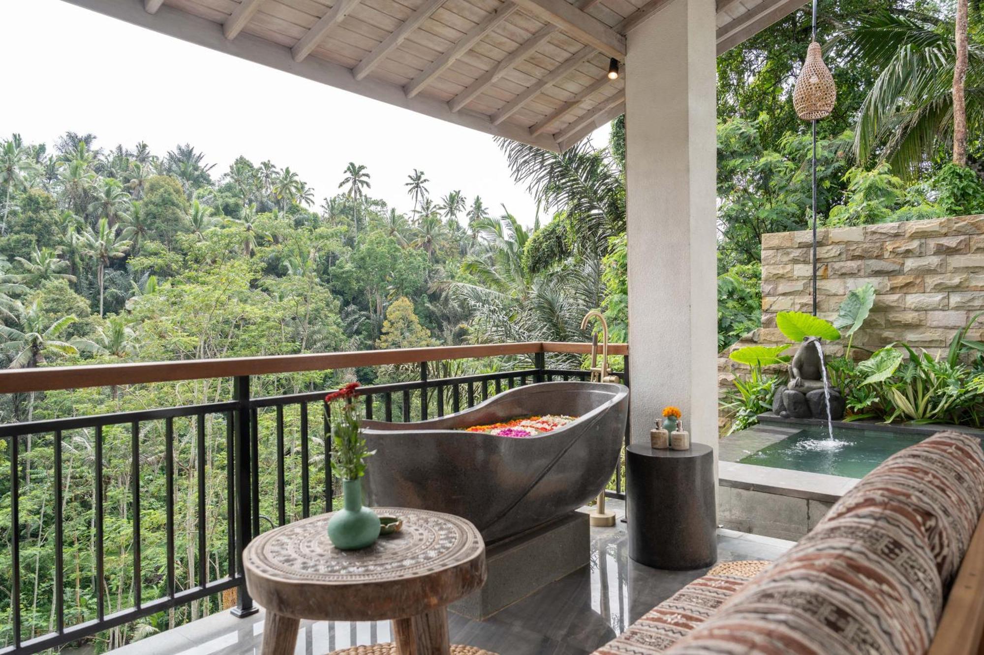 Legong Sebatu Villa ウブド エクステリア 写真