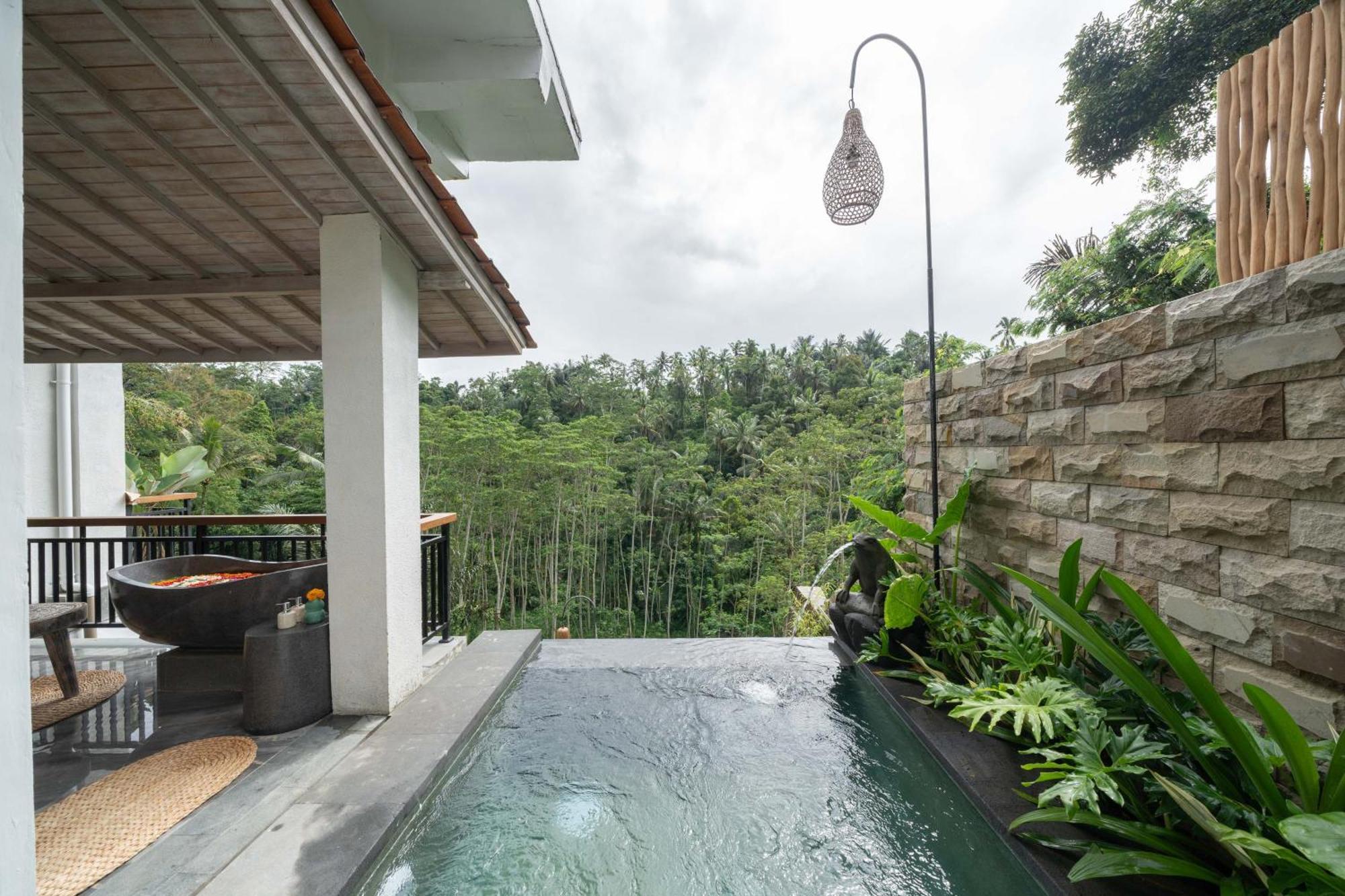 Legong Sebatu Villa ウブド エクステリア 写真