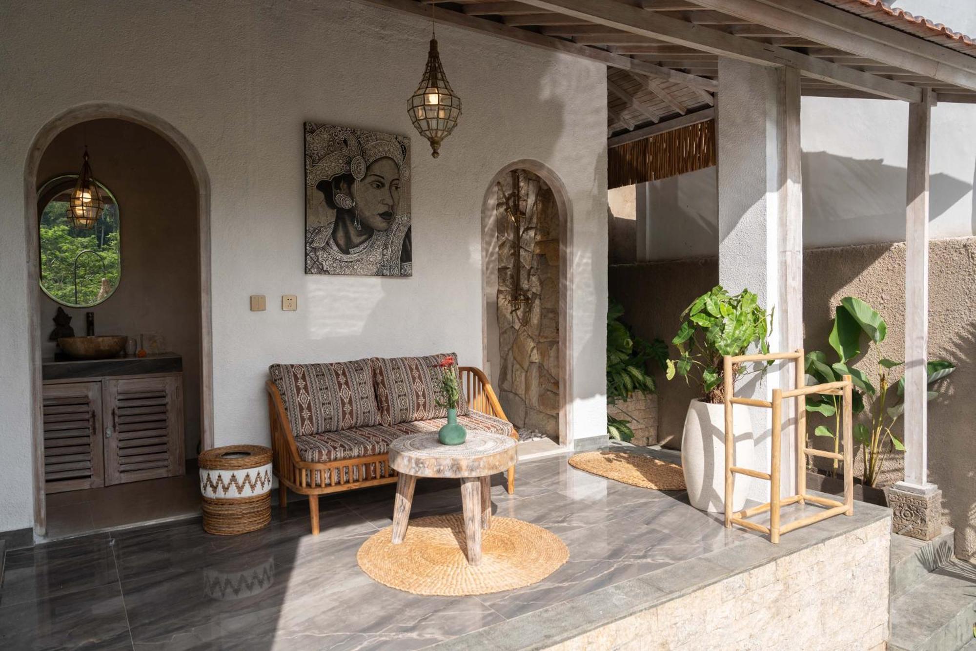 Legong Sebatu Villa ウブド エクステリア 写真