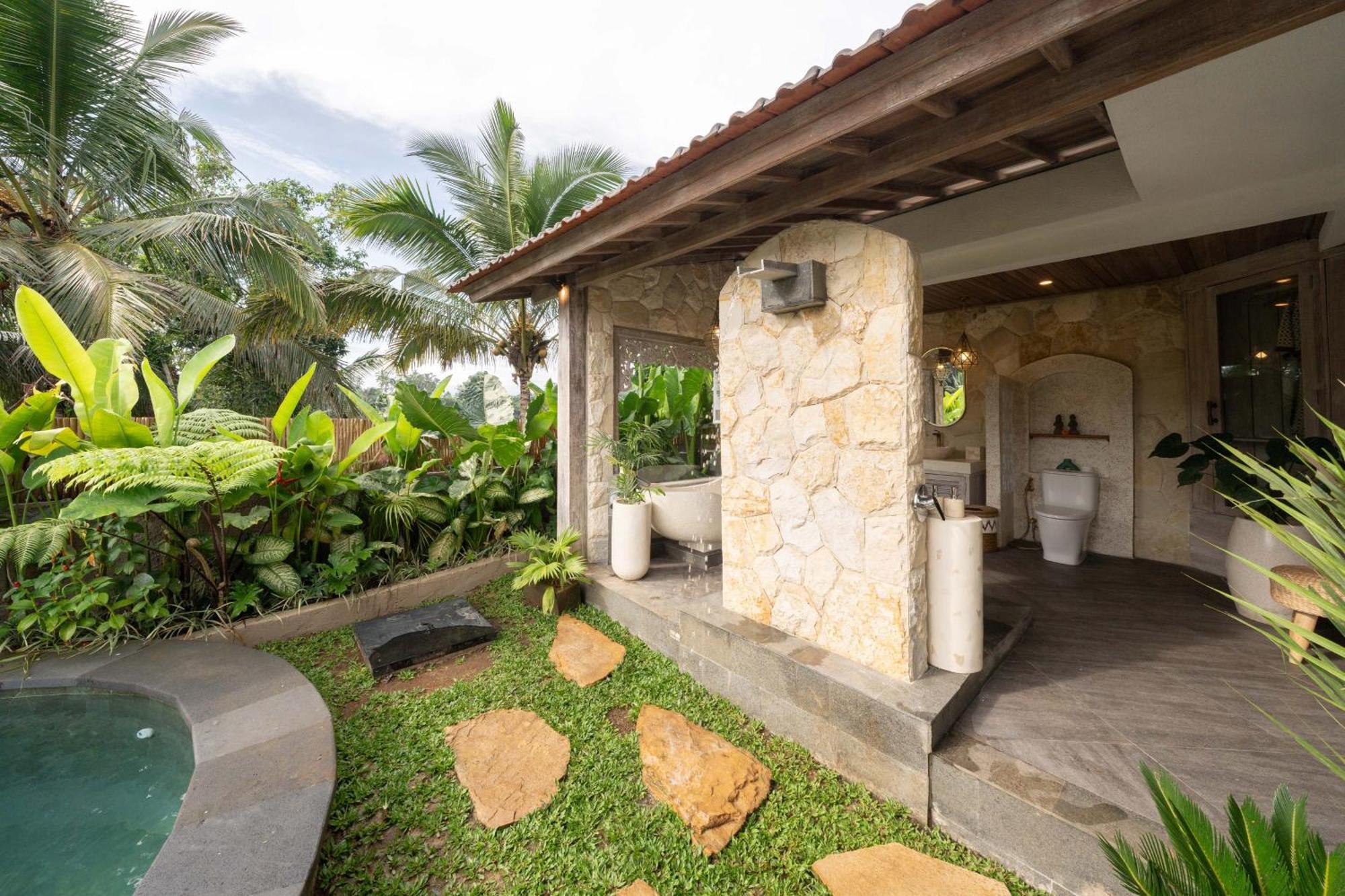 Legong Sebatu Villa ウブド エクステリア 写真
