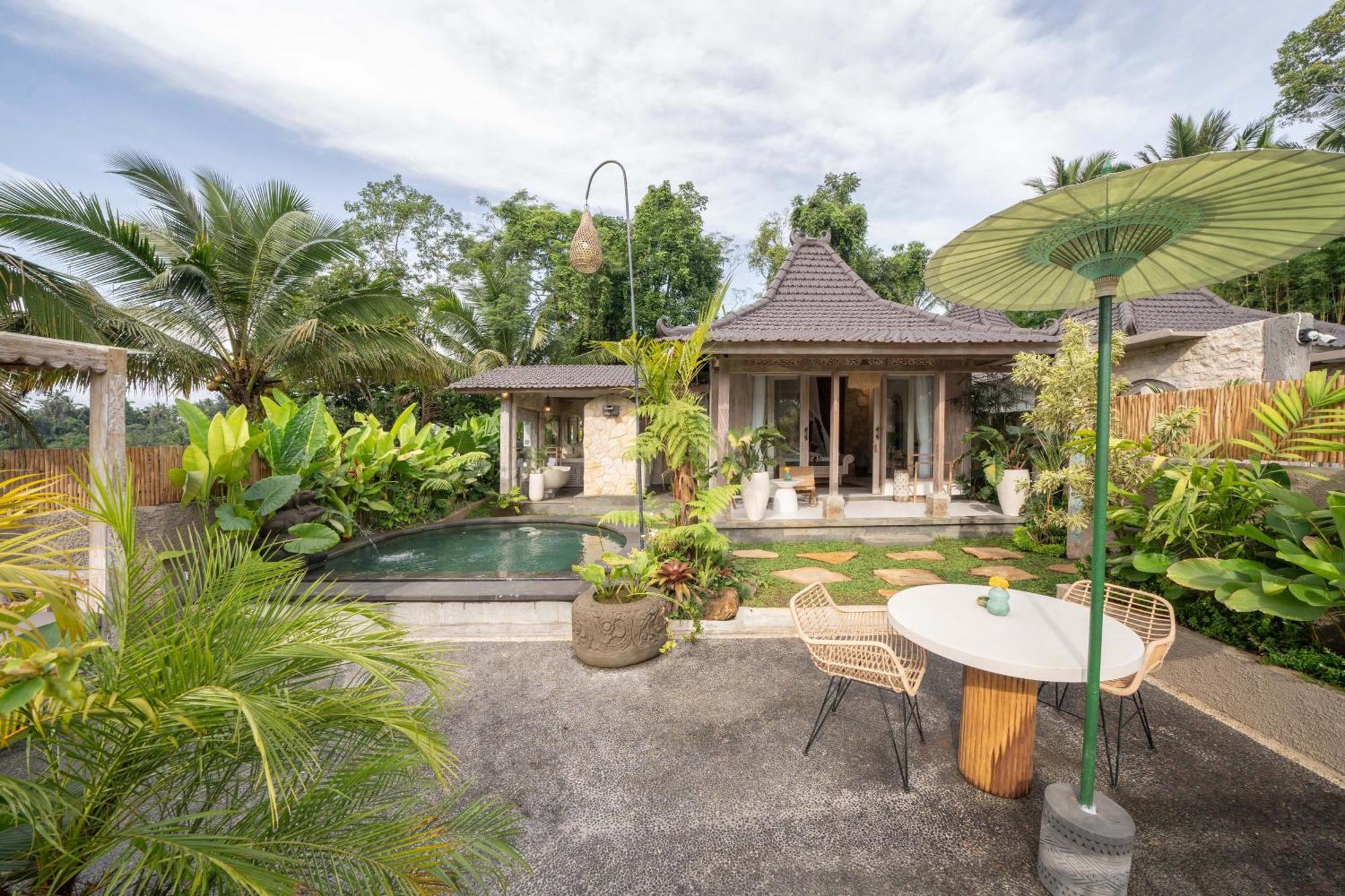 Legong Sebatu Villa ウブド エクステリア 写真